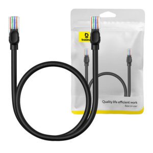 Καλώδιο Δικτύου Ethernet CAT5 1.5m (Μαύρο) Baseus