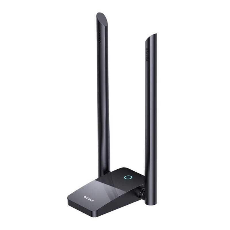 Αντάπτορας δικτύου Wi-Fi με κεραίες USB fastjoy 1800MBPS μαύρο Baseus - Image 7
