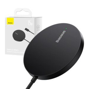 Μαγνητικός Ασύρματος Φορτιστής Simple Mini3 15W (Μαύρο) Baseus