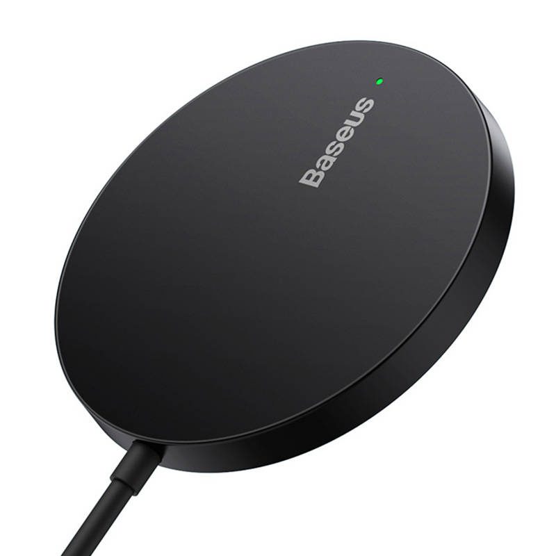 Μαγνητικός Ασύρματος Φορτιστής Simple Mini3 15W (Μαύρο) Baseus - Image 6