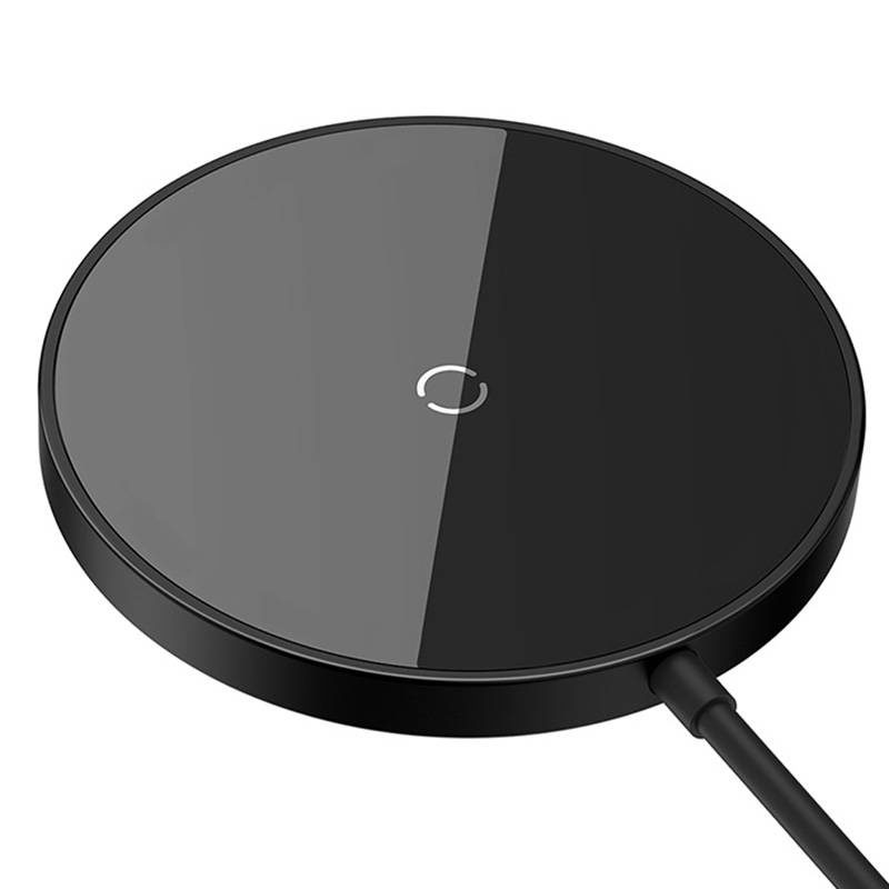 Μαγνητικός Ασύρματος Φορτιστής Simple Mini3 15W (Μαύρο) Baseus - Image 5