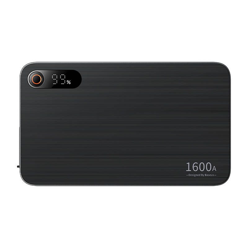 Φορητός εκκινητής/powerbank μπαταρίας αυτοκινήτου 1600A μαύρο - Image 2