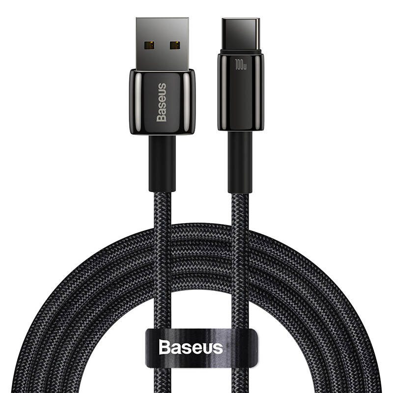 Καλώδιο USB/USB-C χρυσό 100W 2M BASEUS - Image 2