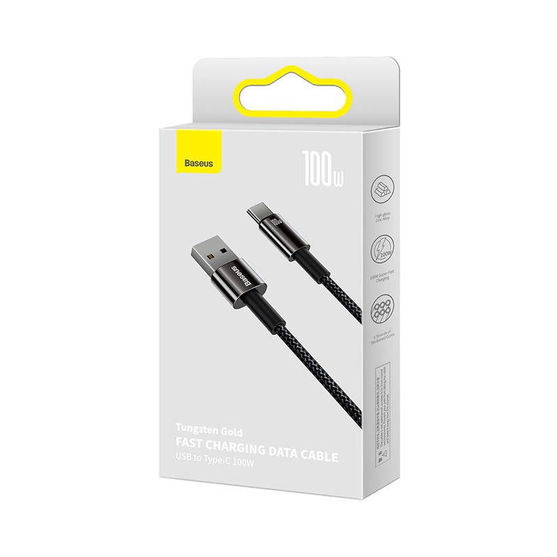 Καλώδιο USB/USB-C χρυσό 100W 2M BASEUS - Image 8