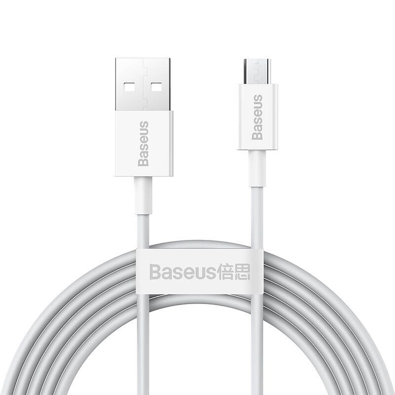 Καλώδιο USB σε MicroUSB Superior Series, 2A, 2m (Λευκό) Baseus - Image 2