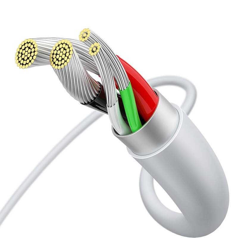 Καλώδιο USB σε MicroUSB Superior Series, 2A, 2m (Λευκό) Baseus - Image 5
