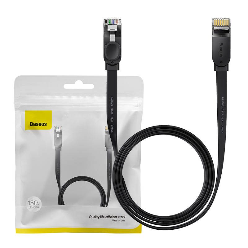 Καλώδιο Δικτύου Ethernet CAT5, 3m (Μαύρο) Baseus