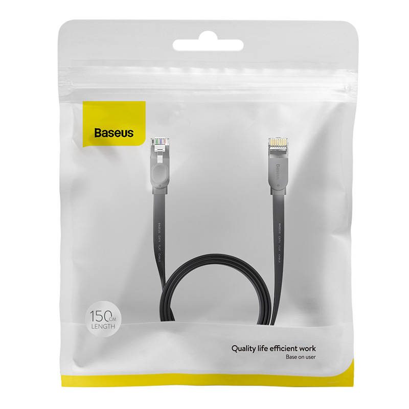 Καλώδιο Δικτύου Ethernet CAT5, 3m (Μαύρο) Baseus - Image 6
