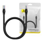 Καλώδιο Δικτύου Ethernet CAT5, 1m (Μαύρο) Baseus