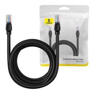 Καλώδιο Δικτύου Ethernet CAT5, 5m (Μαύρο) Baseus