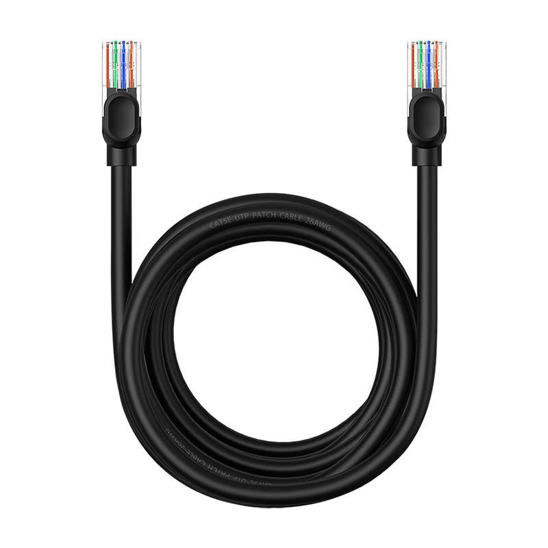 Καλώδιο Δικτύου Ethernet CAT5, 5m (Μαύρο) Baseus - Image 3