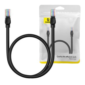 Καλώδιο Δικτύου Ethernet CAT5, 0.5m (Μαύρο) Baseus