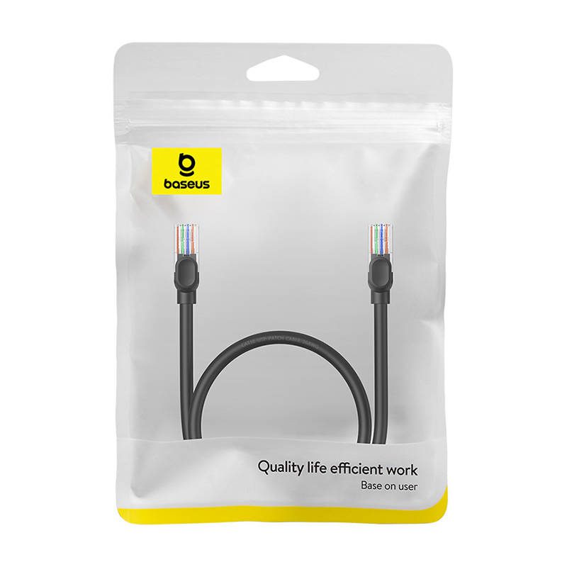 Καλώδιο Δικτύου Ethernet CAT5, 0.5m (Μαύρο) Baseus - Image 8