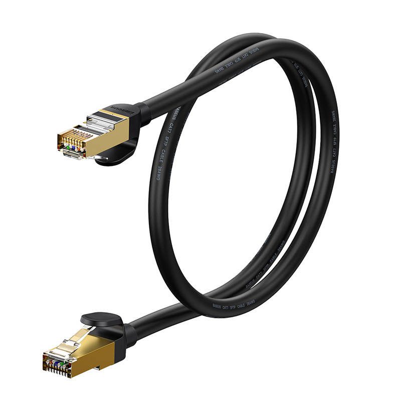 Καλώδιο Δικτύου Ethernet RJ45, 10Gbps, 1m (Μαύρο) Baseus - Image 5