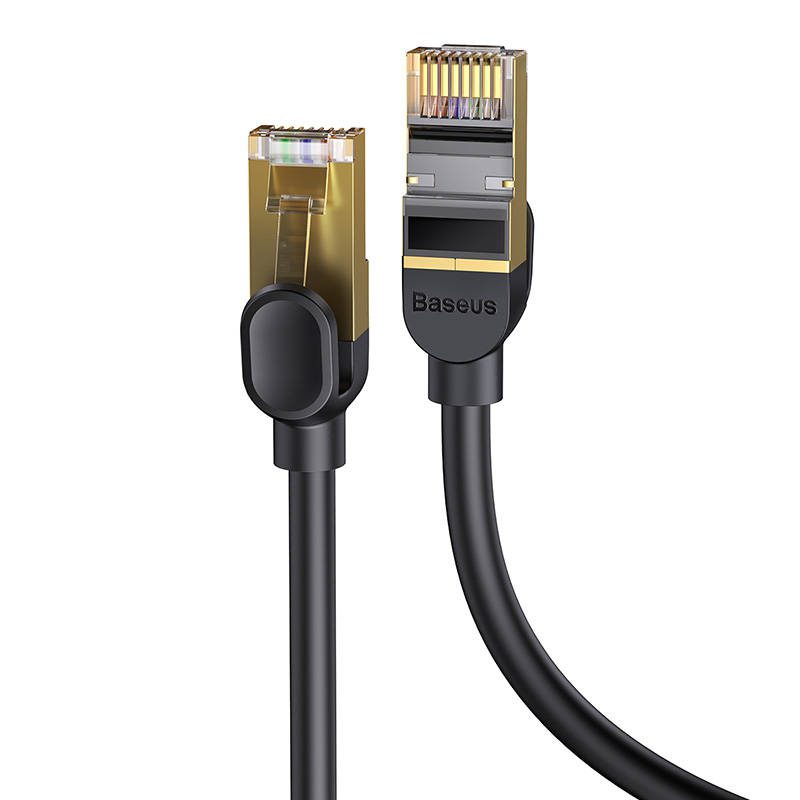 Καλώδιο Δικτύου Ethernet RJ45, 10Gbps, 1m (Μαύρο) Baseus - Image 4