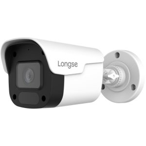 Κάμερα ασφαλέιας&παρακολούθησης LONGSE ip camera, 4MP εξωτερική τύπου "Bullet" 3.6mm με μικρόφωνο