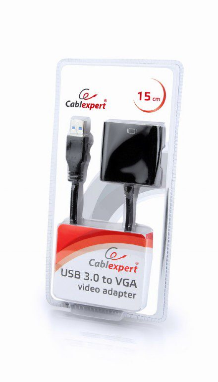 Αντάπτορας USB3.0 σε VGA Cablexpert - Image 2