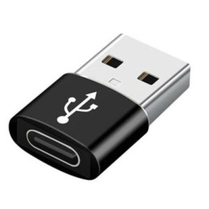 Αντάπτορας USB-A σε USB-C μαύρο Cablexpert