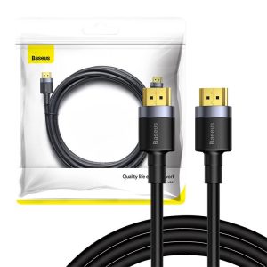 Καλώδιο HDMI 2.0 4K Male σε Male Cafule 2m (Μαύρο) Baseus