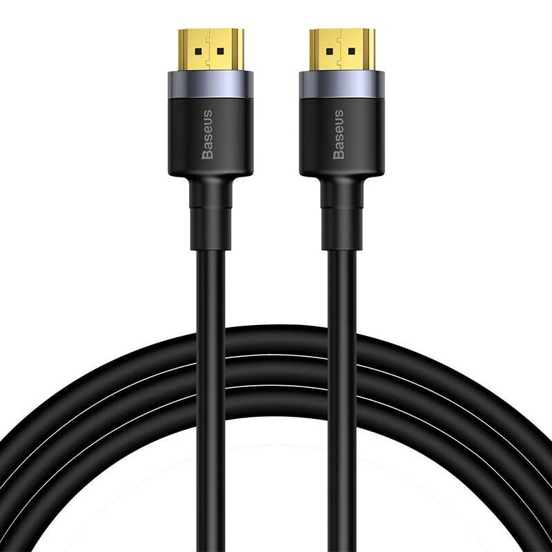 Καλώδιο HDMI 2.0 4K Male σε Male Cafule 2m (Μαύρο) Baseus - Image 2
