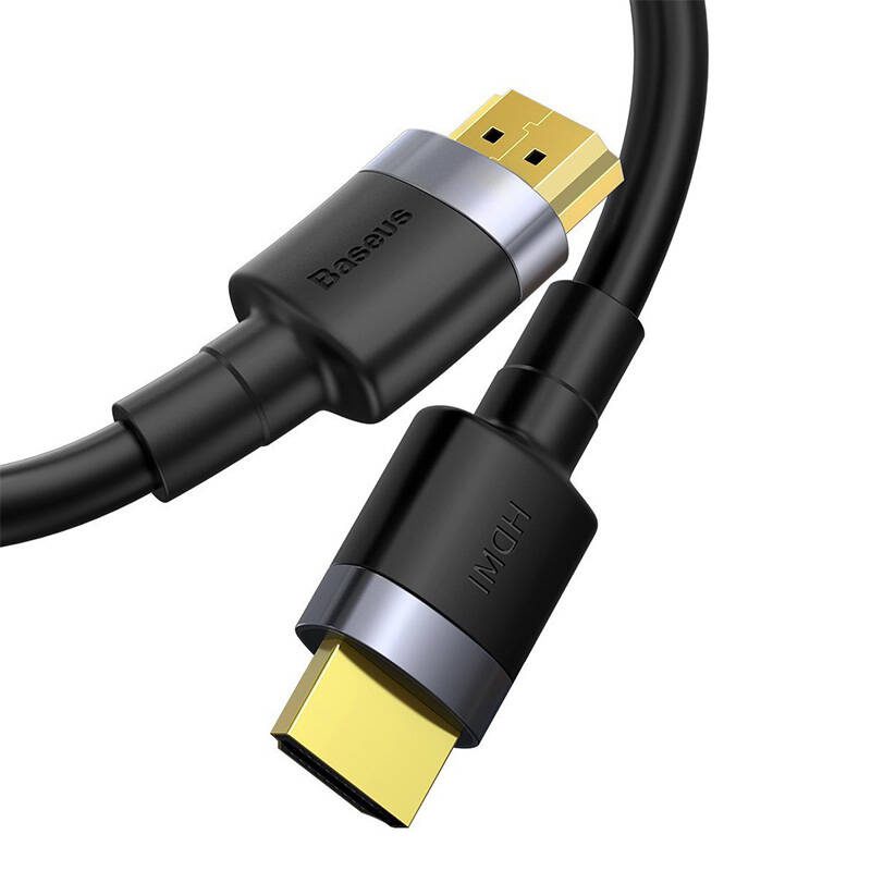 Καλώδιο HDMI 2.0 4K Male σε Male Cafule 2m (Μαύρο) Baseus - Image 3