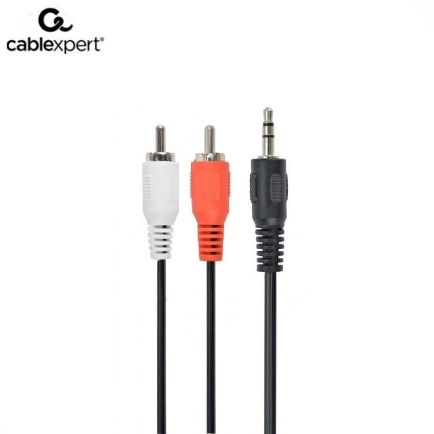 Καλώδιο ήχου RCA σε Jack 3.5mm 2.5m Cablexpert - Image 2