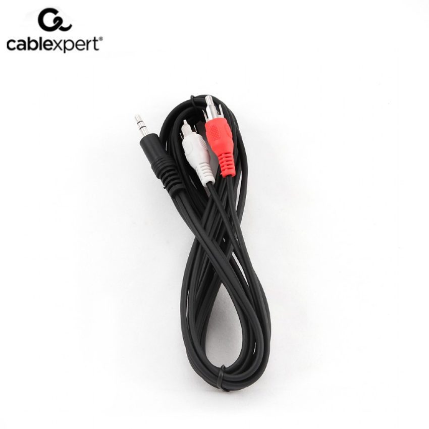 Καλώδιο ήχου RCA σε Jack 3.5mm 2.5m Cablexpert - Image 3