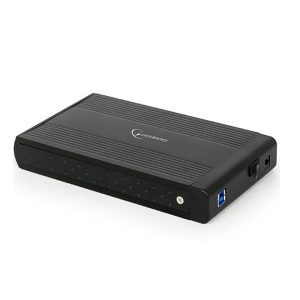 Εξωτερική θήκη δίσκου 3.5" GEMBIRD USB 3.0 Μαύρη